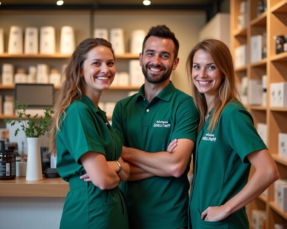 EdelWuff Team mit Fachberatung für Tiere in der Mariahilfer Straße