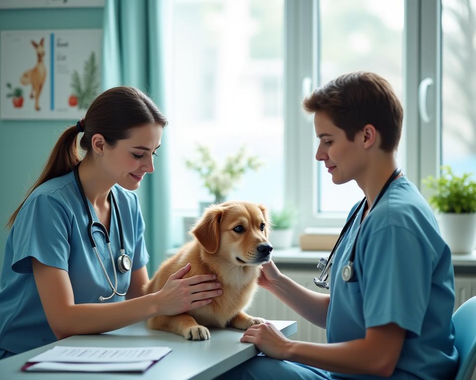 Tierärztliche Beratung und Gesundheitscheck für Haustiere